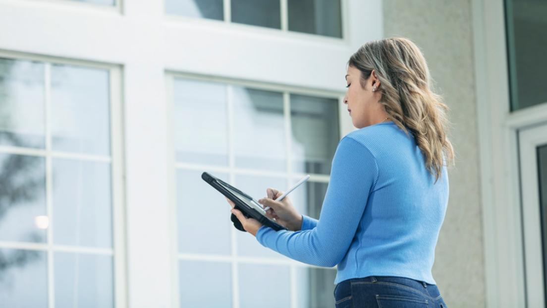 Interfaz de la plataforma educativa